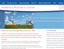 Tablet Screenshot of marriageresourcecenter.net